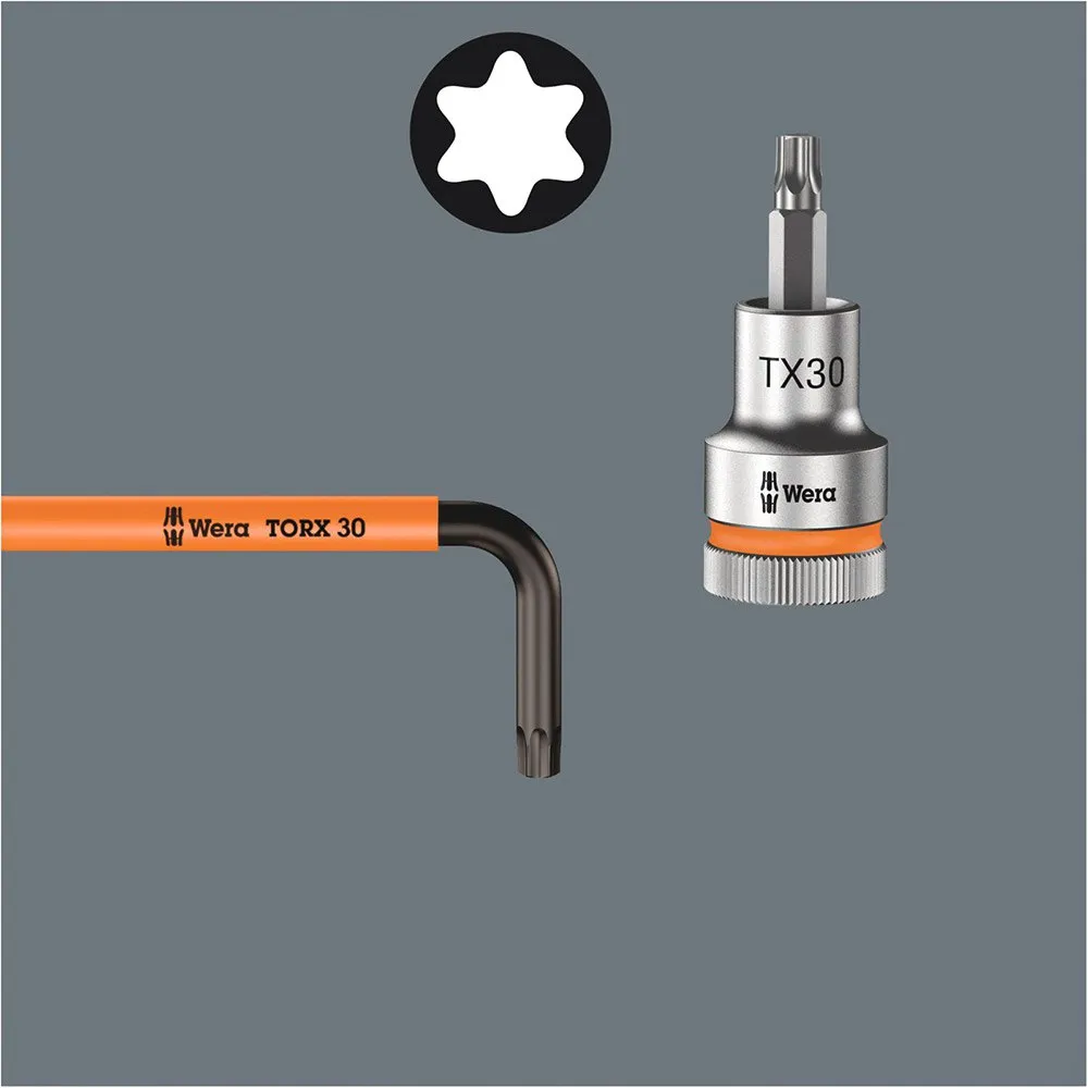 Wera Verktøy 967/9 Tx Xl Hf 1 L-key Set, Black / multicolour, One Size