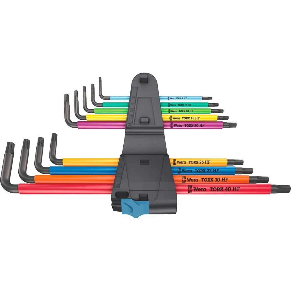 Wera Verktøy 967/9 Tx Xl Hf 1 L-key Set, Black / multicolour, One Size