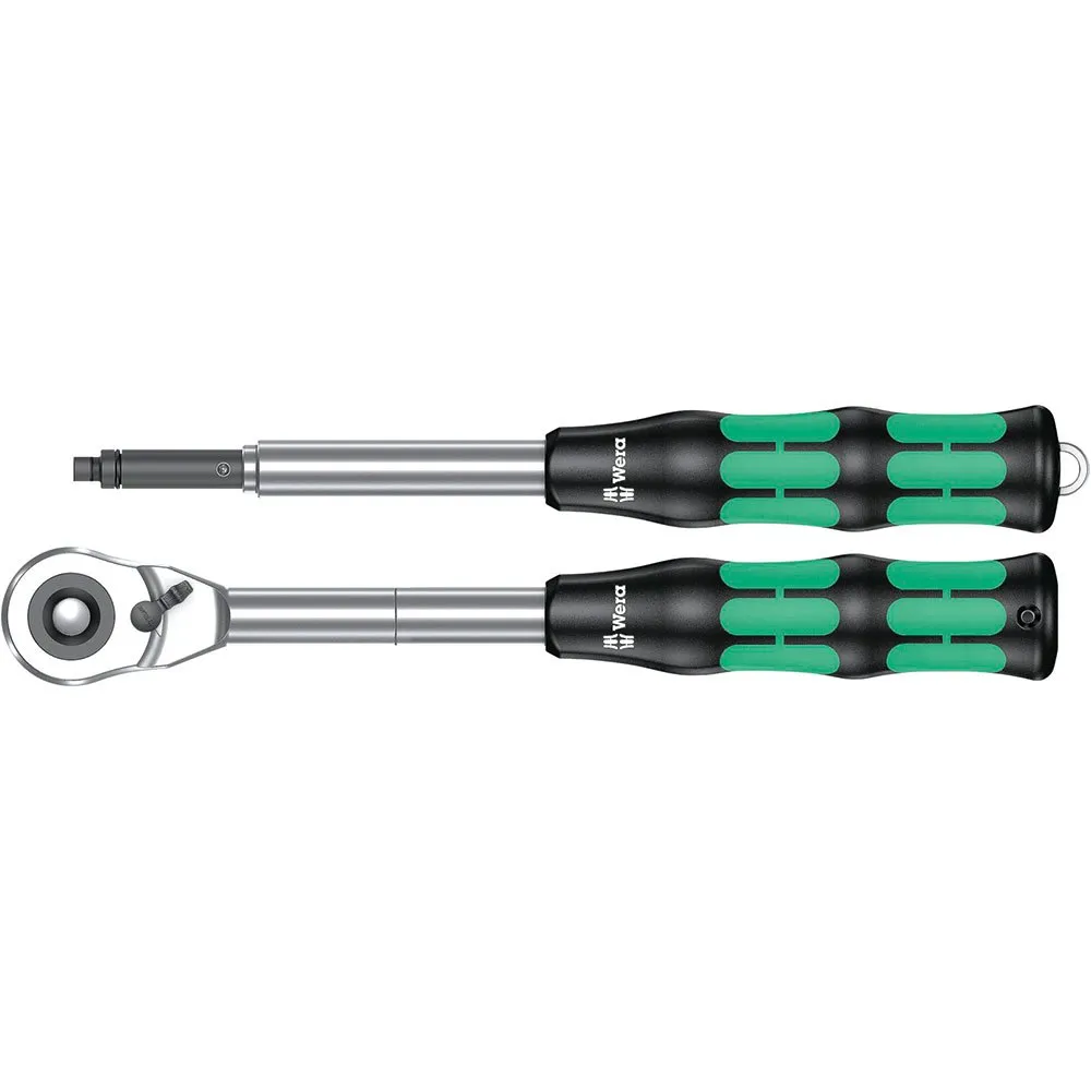 Wera Zyklop Hybridsett 1/2 Tommers Drift Og Håndtakforlengelse, Black / green, One Size