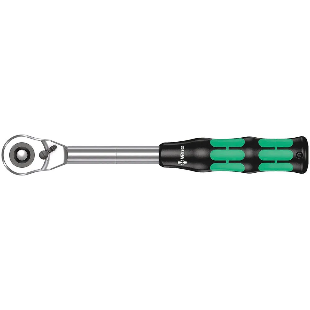Wera Zyklop Hybridsett 1/2 Tommers Drift Og Håndtakforlengelse, Black / green, One Size
