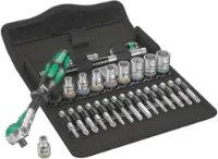 Wera Zyklop Speed 1/4"Skrallenøkkelsett 28 Deler