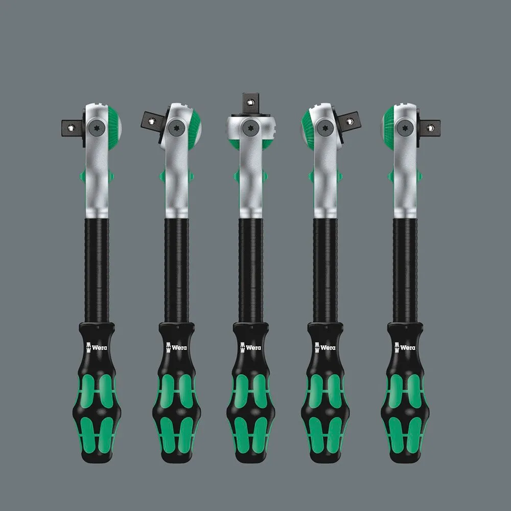 Wera Zyklop Speed Ratchet Set 8100 Sa/sc 2, Silver, One Size