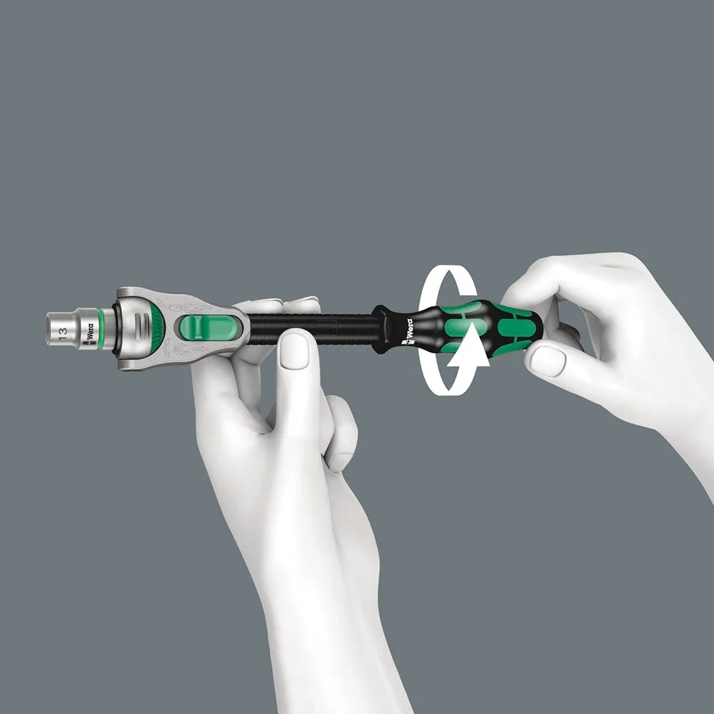 Wera Zyklop Speed Ratchet Set 8100 Sa/sc 2, Silver, One Size