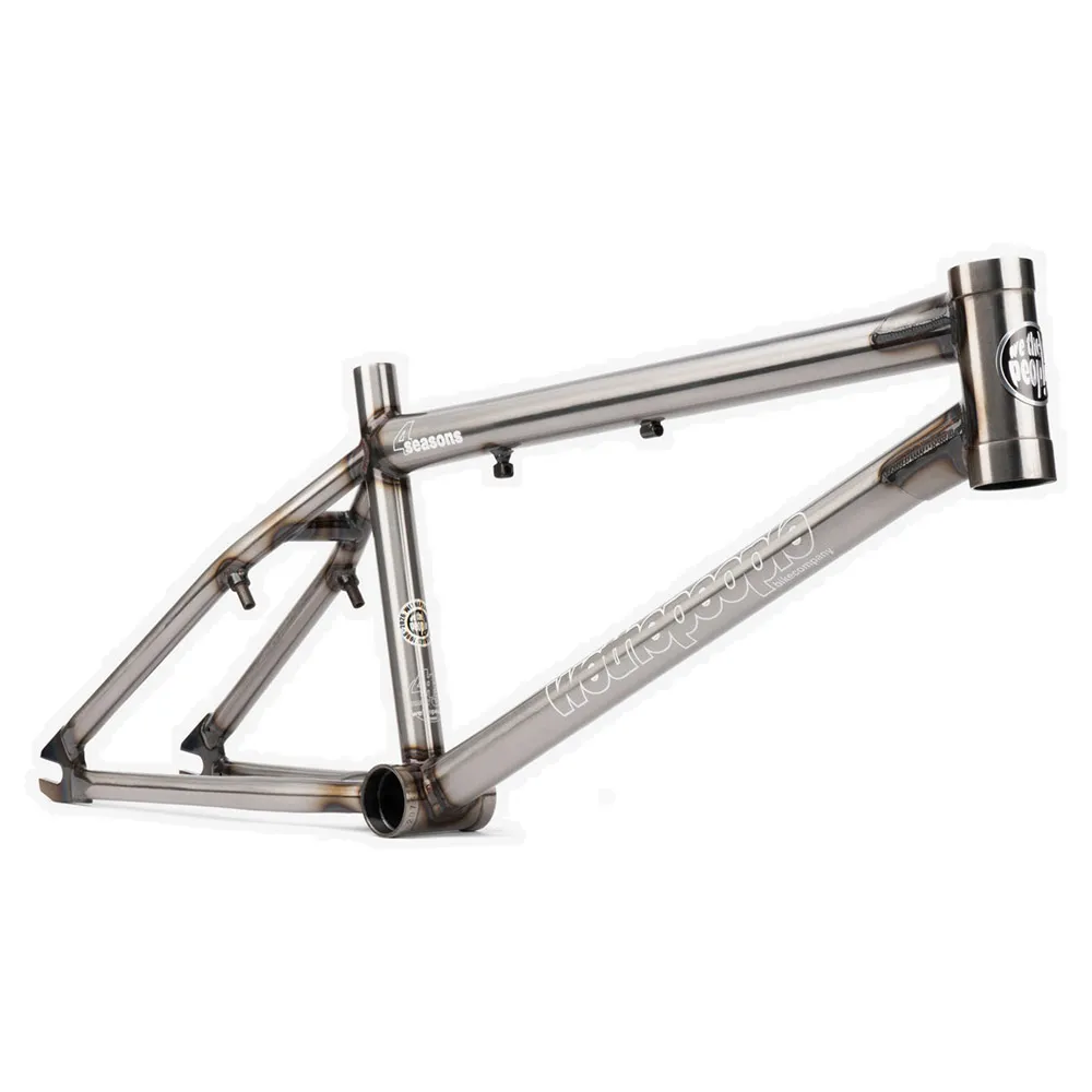 wethepeople 4 Seasons Bmx-ramme, Glossy raw, 21"TT