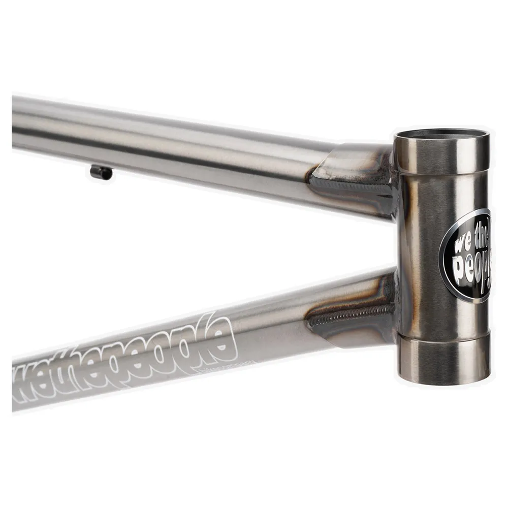 wethepeople 4 Seasons Bmx-ramme, Glossy raw, 21"TT