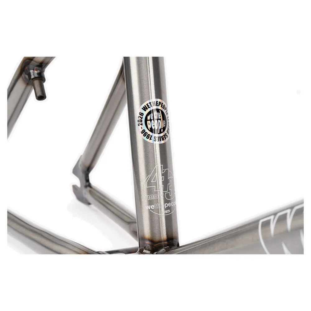 wethepeople 4 Seasons Bmx-ramme, Glossy raw, 21"TT