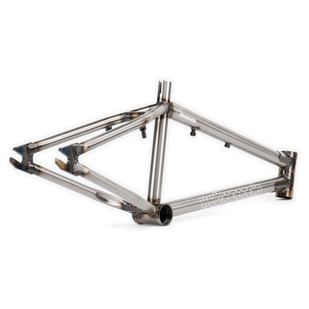 wethepeople 4 Seasons Bmx-ramme, Glossy raw, 21"TT