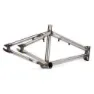wethepeople 4 Seasons Bmx-ramme, Glossy raw, 21"TT