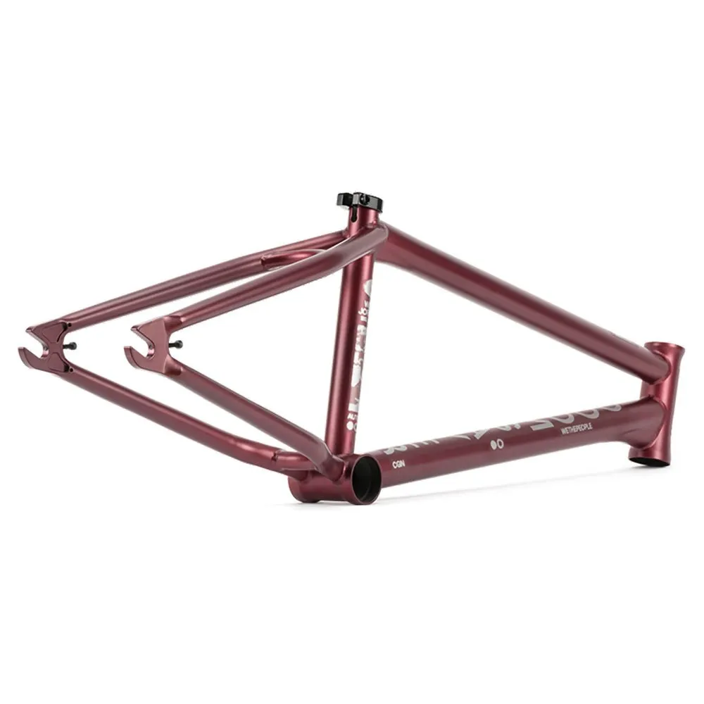 wethepeople Doomsayer Bmx-ramme, Matt royal red, 20.5" TT