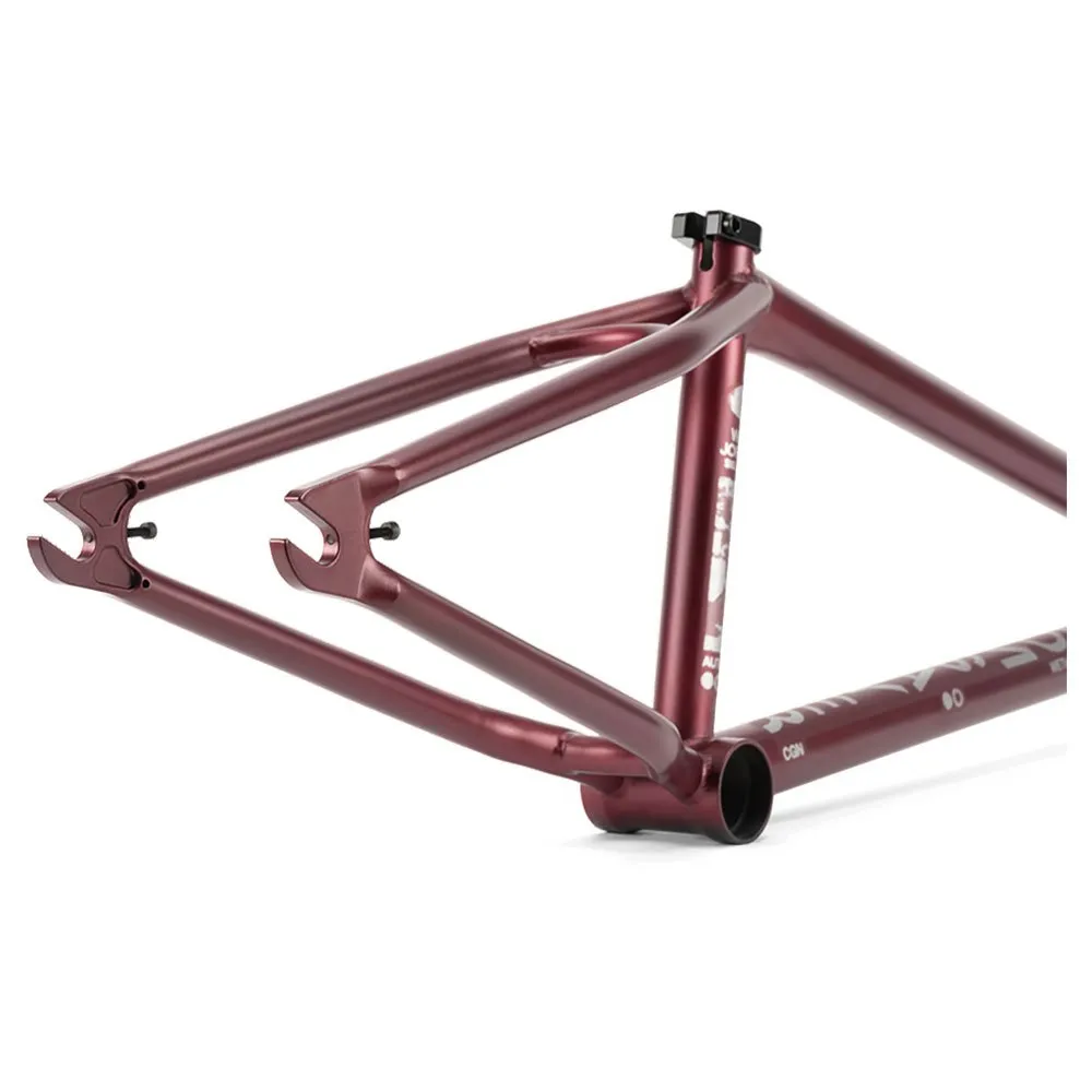 wethepeople Doomsayer Bmx-ramme, Matt royal red, 20.5" TT
