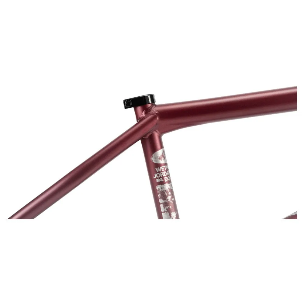 wethepeople Doomsayer Bmx-ramme, Matt royal red, 20.5" TT