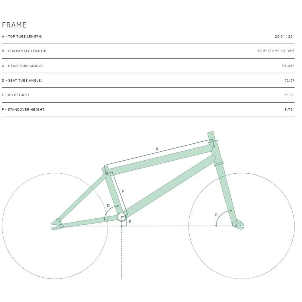wethepeople Envy Carbonic Ltd Lhd 21´´ Tt Bmx Sykkel, Black, One Size wethepeople Envy Carbonic Ltd Lhd 21´´ Tt Bmx Sykkel, Black, One Size