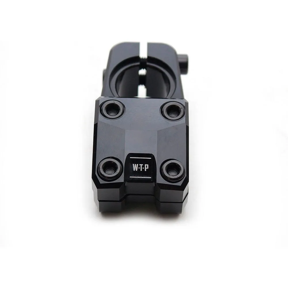 wethepeople Gooseneck 25.4 Mm 34 Mm Rise Sykkelstyrestem, Black, 48mm, 0º