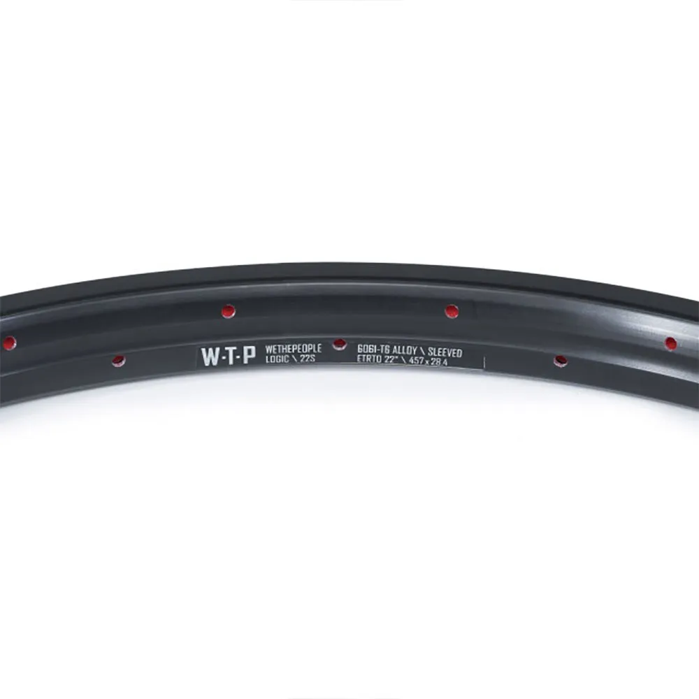 wethepeople Logic 22´´ Sleeved Felg, Black, 22" 36H