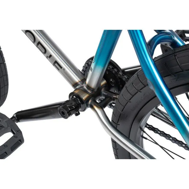 wethepeople Reason Bmx Sykkel, Matt translucent teal / raw fade, 20.75" TT wethepeople Reason Bmx Sykkel, Matt translucent teal / raw fade, 20.75" TT