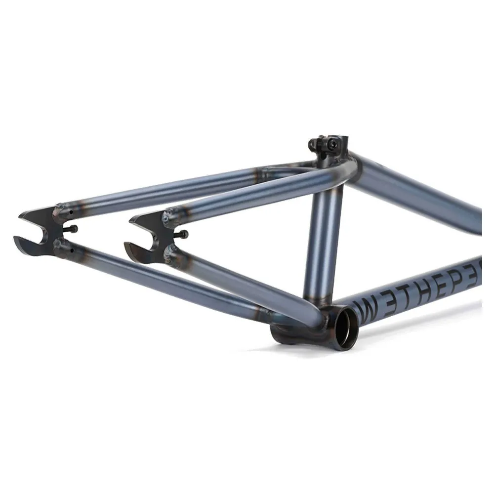 wethepeople Utopia Bmx-ramme, Matt translucent steel grey, 20" TT