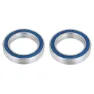 Wheels Enduro 6805 2rs Abec-3 Sealed Kranklager 2 Enheter, Silver / blue, 25 x 37 x 7mm