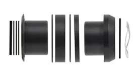 Wheels MFG BB Multi Adapter Fra BB/PF30 TIl GXP 24/22, Black, One Size