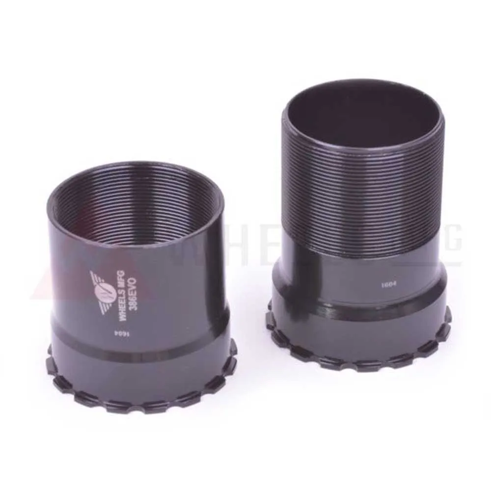Wheels Pressfit Evo 386 Bb Dub Kranklagerkopper, Black, 83/92mm