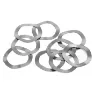 Wheels Skive 10 Enheter, Silvers, 24mm