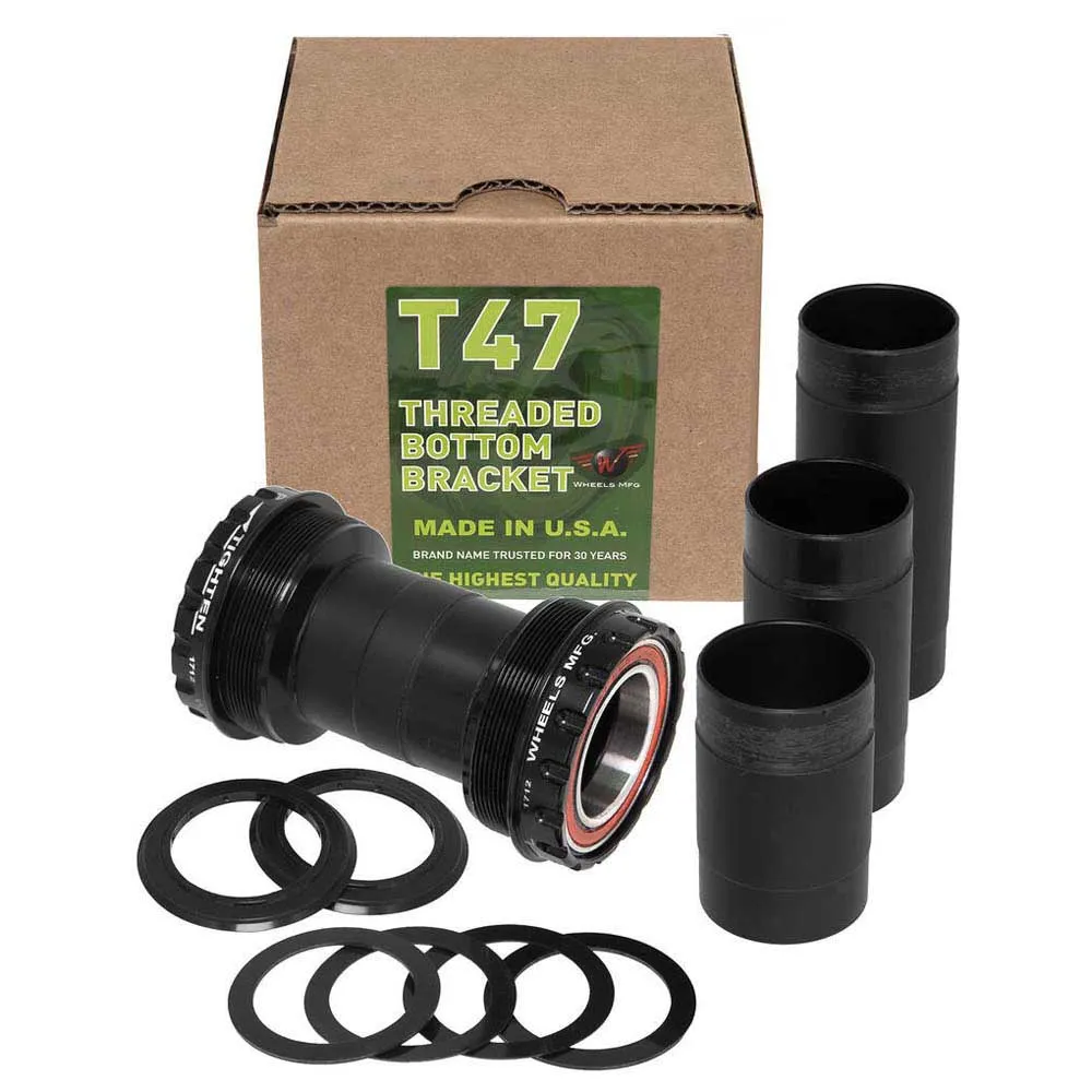 Wheels T47 Outboard Shimano Kranklager, Black, 68/73/83/100mm Wheels T47 Outboard Shimano Kranklager, Black, 68/73/83/100mm