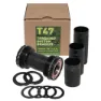 Wheels T47 Outboard Shimano Kranklager, Black, 68/73/83/100mm
