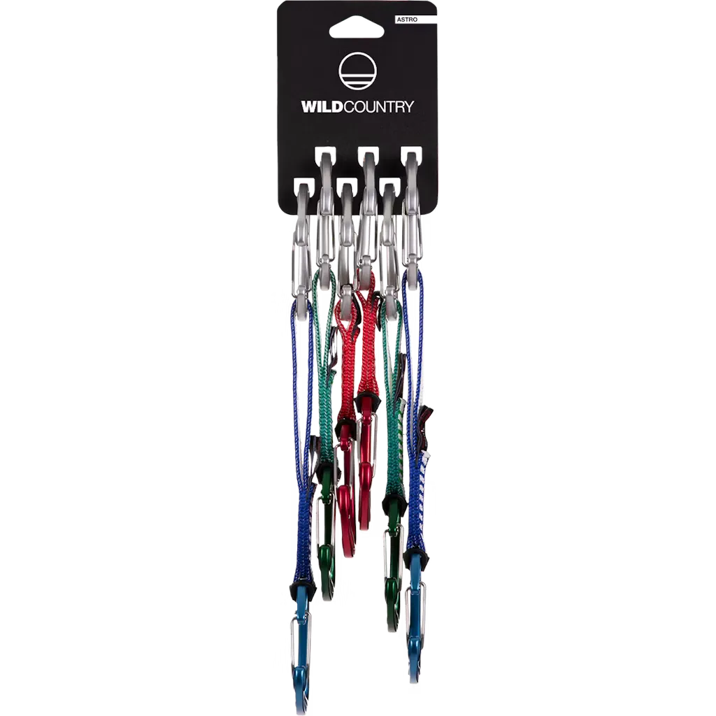 Wild Country Astro quickdraw trad 6 pack superlett ekspressett for fjellet, Multicolor, One Size Wild Country Astro quickdraw trad 6 pack superlett ekspressett for fjellet, Multicolor, One Size