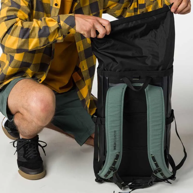 Wild Country Crag Hauler 25l Taupose, Black / marsh