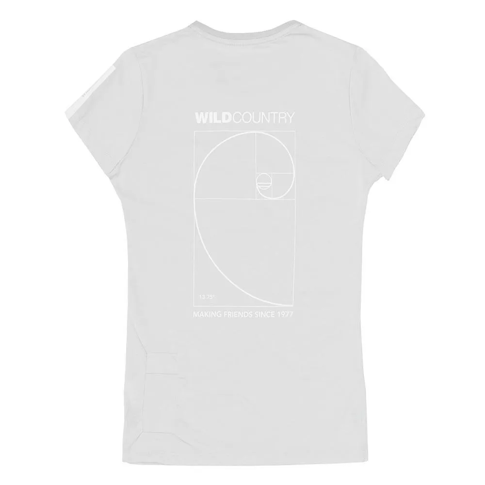 Wild Country Curbar Kortarmet T-skjorte, Grey melange Wild Country Curbar Kortarmet T-skjorte, Grey melange