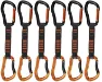 Wild Country Electron Sport Draw 6pk 12cm, Orange / black, 12cm