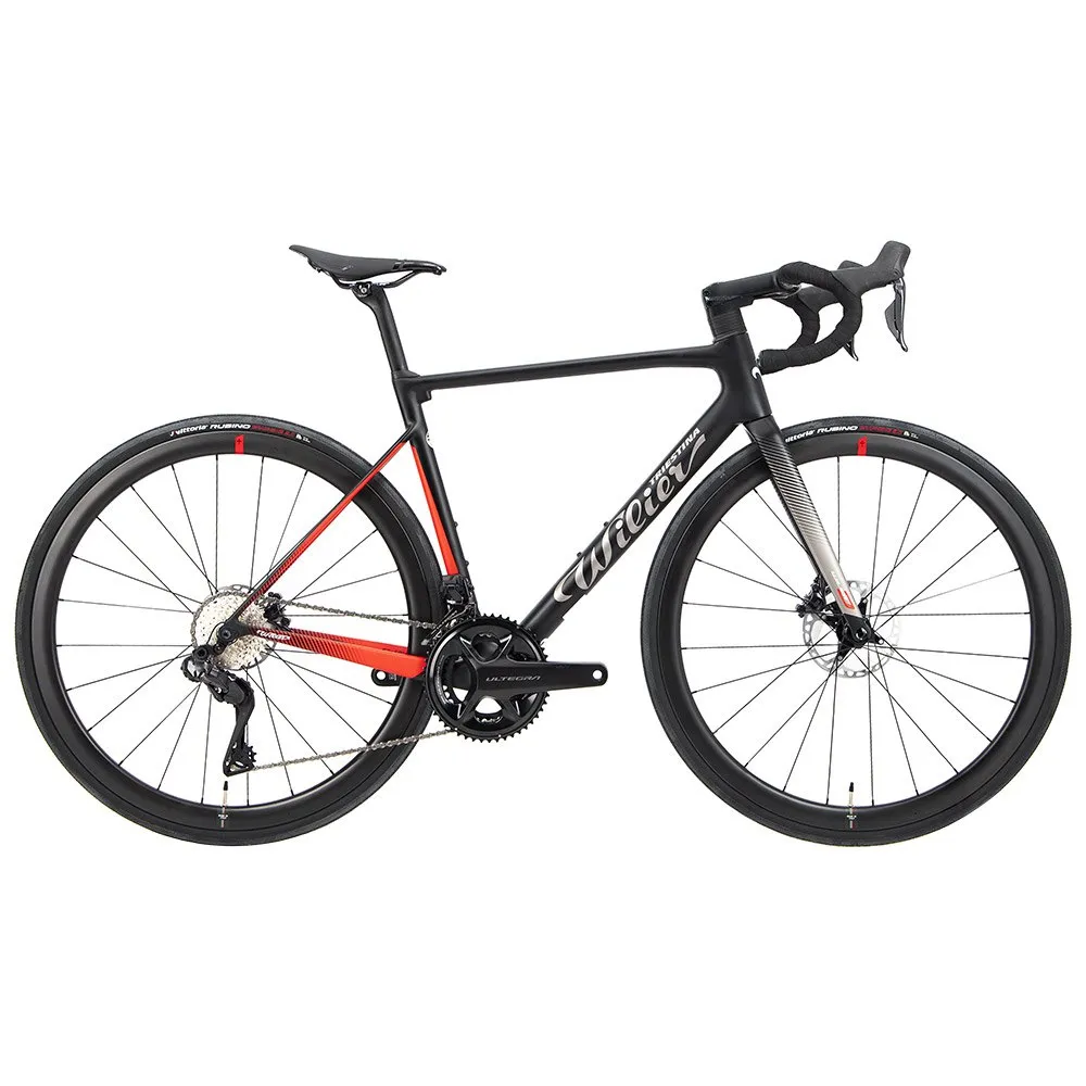 Wilier 0 Sl Ultegra Di2 Disc Landeveissykkel, Red / black Wilier 0 Sl Ultegra Di2 Disc Landeveissykkel, Red / black