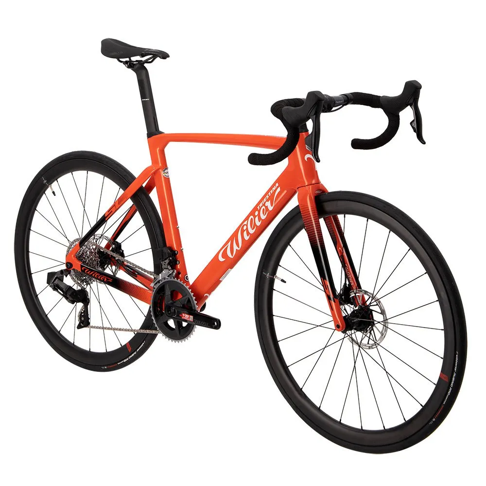 Wilier Cento10 Sl Disc Sram Rival Axs Landeveissykkel Wilier Cento10 Sl Disc Sram Rival Axs Landeveissykkel