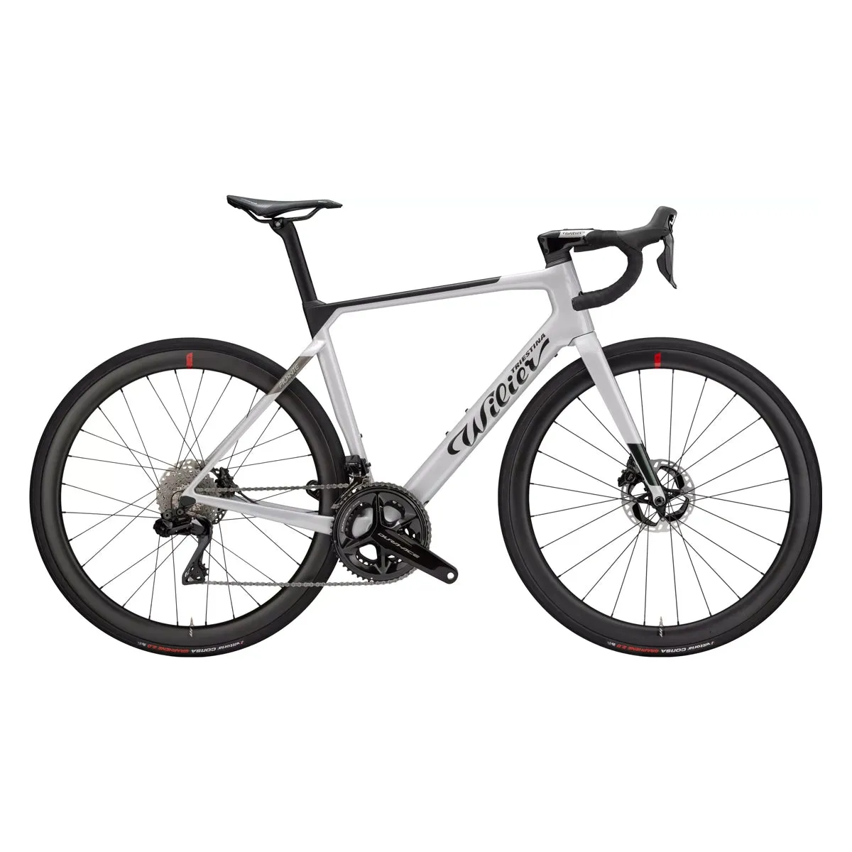 Wilier FILANTE HYBRID Shimano Dura Ace Di2 R9270 Mahle X20 R42KC, Y18 silver/matt glossy, Landeveissykkel Wilier FILANTE HYBRID Shimano Dura Ace Di2 R9270 Mahle X20 R42KC, Y18 silver/matt glossy, Landeveissykkel