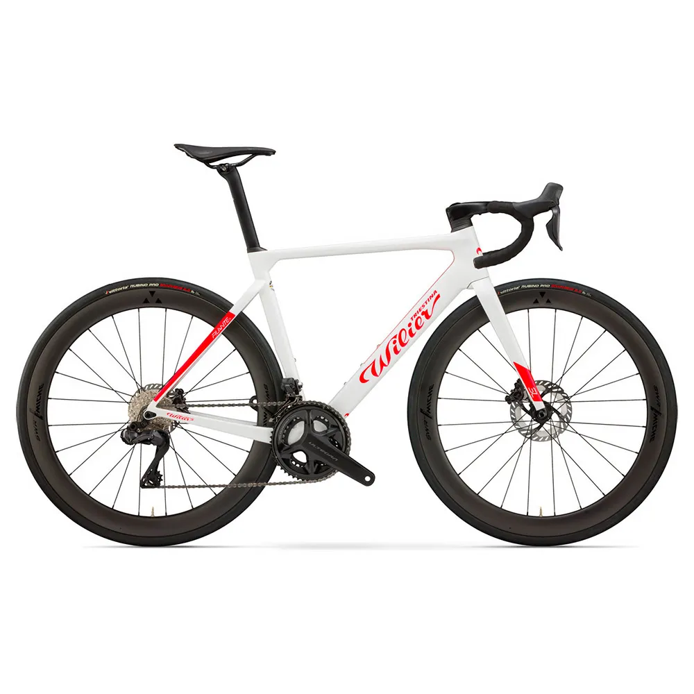 Wilier Filante Sl Super Record Eps Miche S50 Landeveissykkel, White red / ava