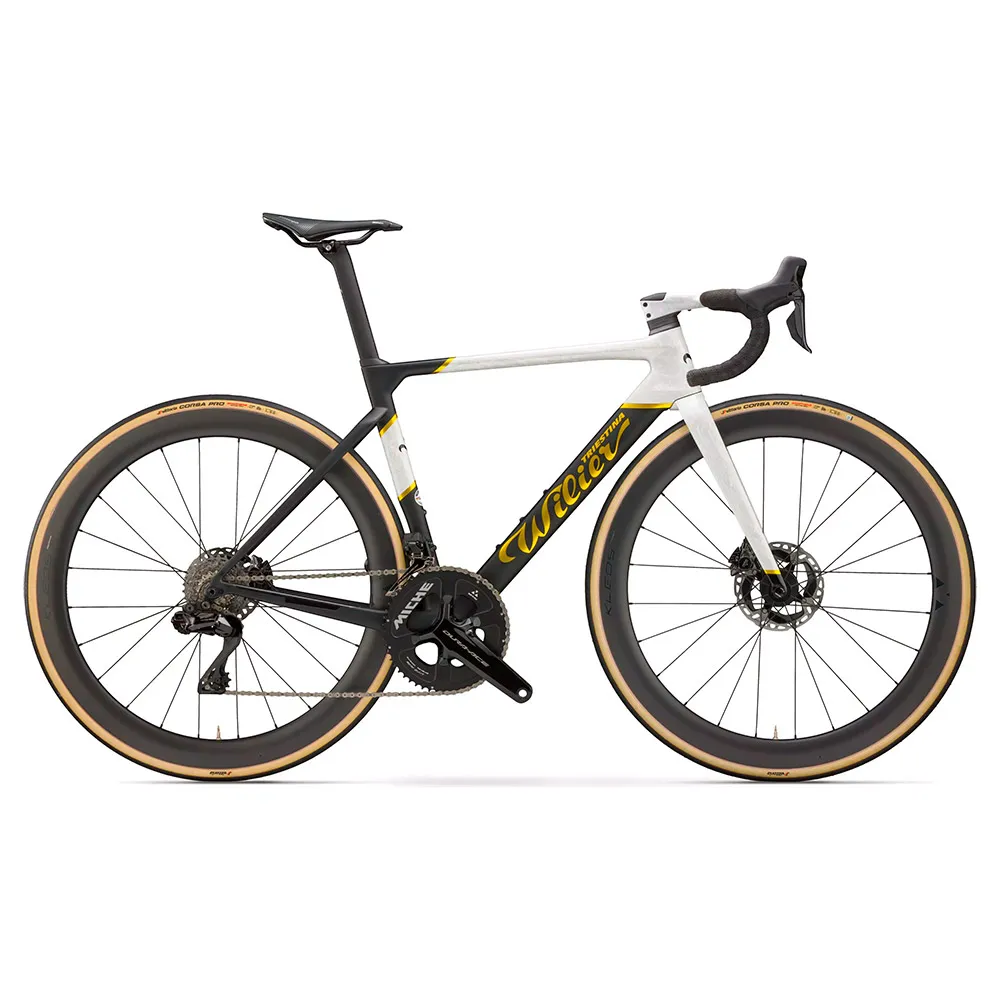Wilier Filante Slr Dura Ace Di2 Rd-r9250 2025 Landeveissykkel, Graphite white / gold Wilier Filante Slr Dura Ace Di2 Rd-r9250 2025 Landeveissykkel, Graphite white / gold