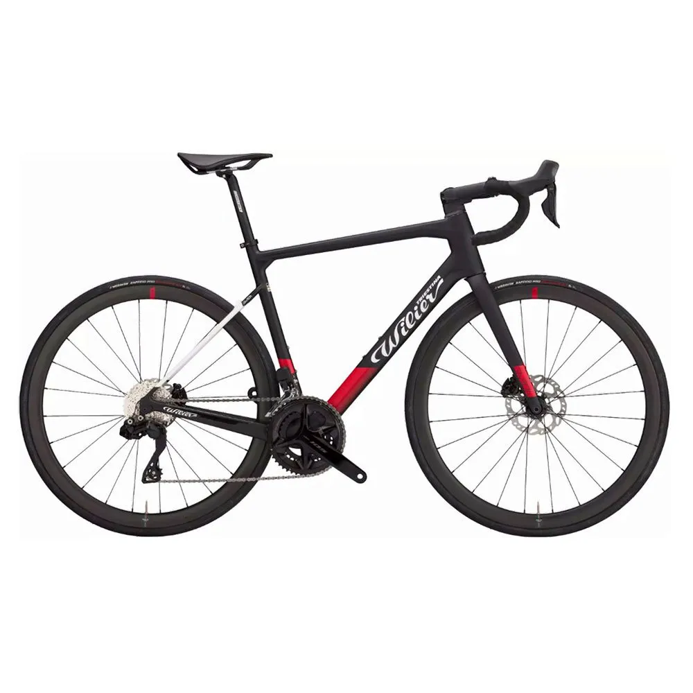 Wilier Garda 105 Landeveissykkel, Black / red