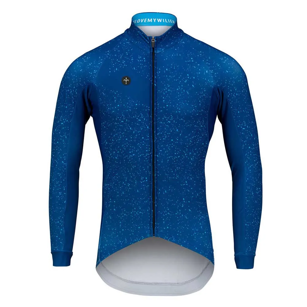 Wilier Kosmos Langermet Trøye, Blue, S