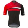Wilier Rigo Kort Ermet Trøye, Black / red, S