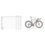 Wilier Turbine 2023 Landeveissykkelramme, Black / red, L/XL