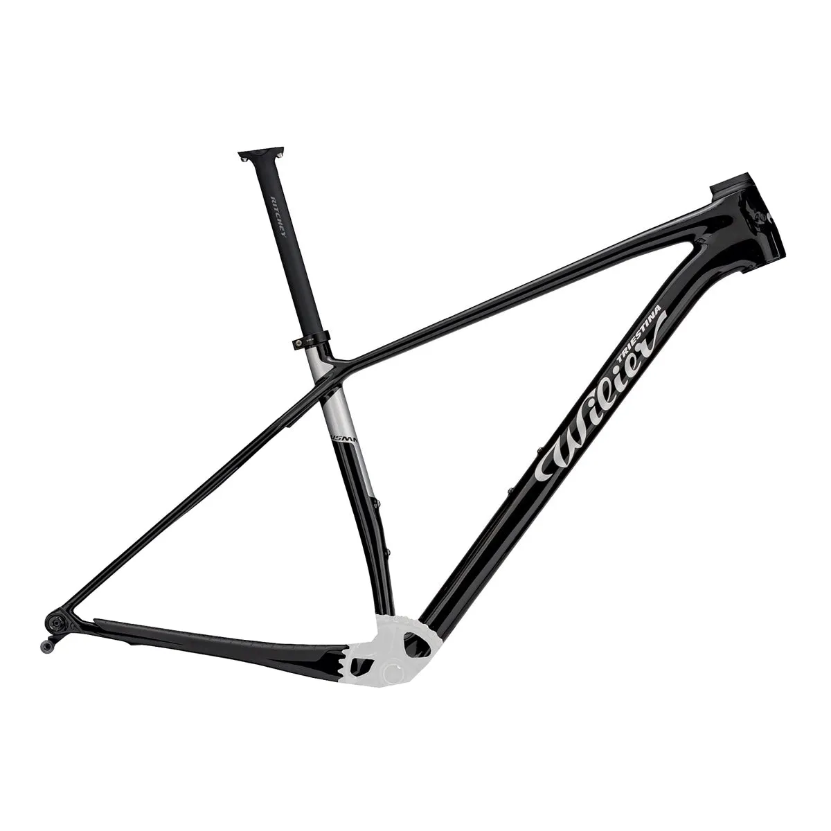 Wilier Usma SLR Frameset, Black/grey glossy, M Wilier Usma SLR Frameset, Black/grey glossy, M