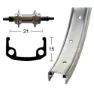Winora Aluminium Wheel 6-7s 26´´ Bakhjul
