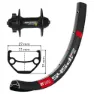 Winora Dt Swiss 545 Disc 6a Qr Shimano Deore Xt 26´´ Forhjul, Black, 9 x 100mm