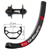 Winora Dt Swiss 545 Disc Cl Shimano Deore 26´´ Forhjul Winora Dt Swiss 545 Disc Cl Shimano Deore 26´´ Forhjul