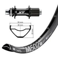 Winora Dt Swiss M502 Shimano Deore Xt 8-11s 29´´ Cl Disc Bakhjul Winora Dt Swiss M502 Shimano Deore Xt 8-11s 29´´ Cl Disc Bakhjul