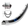 Winora Exal Zx 19 Dynamo Shimano Dh3d72 Cl Disc Forhjul, Silver, 9 x 100mm