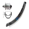 Winora Exal Zx 19 Qr Dynamo Shimano Dh3d72 Cl Disc Forhjul For Landeveissykkel, Black / silver, 9 x 100mm