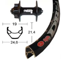 Winora Rigida Zac 2000 Qr Shimano Deore 6b Disc Forhjul Winora Rigida Zac 2000 Qr Shimano Deore 6b Disc Forhjul