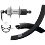 Winora Ryde Rival 19 Disc 6a Qr Shimano Deore 29´´ Bakhjul, Black / silver, 10 x 135mm
