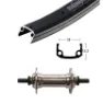 Winora Schurmann Sport Forhjul For Landeveissykkel, Black, 9 x 100mm