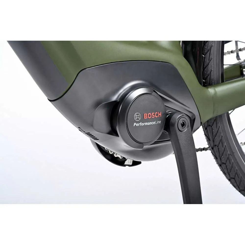 Winora Tria 10 Wave Elektrisk Sykkel, Moss, L, 500Wh, Elsykkel